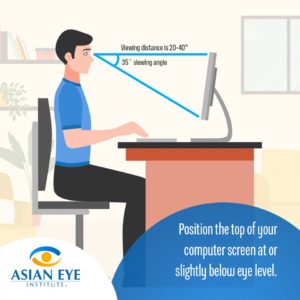 Work from home eye care tips