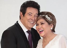 Eddie Gutierrez and Annabelle Rama