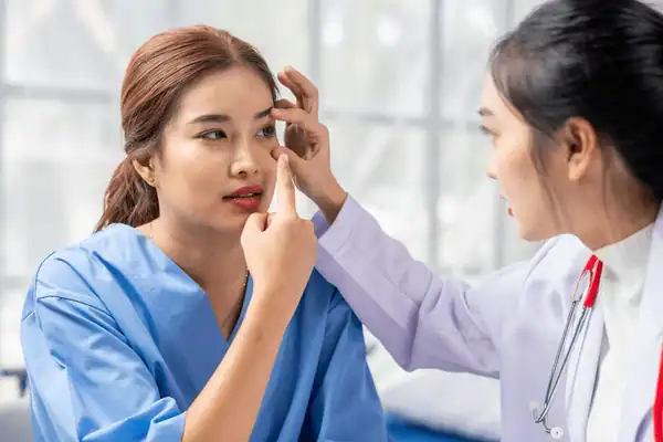 dry eye relief with an ophthlamologist